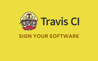 Sign your software with Travis CI